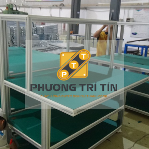bàn thao tác nhôm định hình